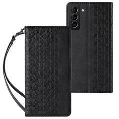Чехол Hurtel Magnet Strap для Samsung Galaxy S22 + (S22 Plus), чёрный цена и информация | Чехлы для телефонов | hansapost.ee