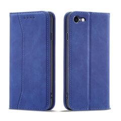 Telefoni kaaned Magnet Fancy Case for iPhone SE 2022 / SE 2020 / iPhone 8 / iPhone 7 Cover Card Wallet Card Stand Blue (Niebieski) цена и информация | Чехлы для телефонов | hansapost.ee