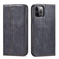 Telefoni kaaned Magnet Fancy Case Case for iPhone 12 Pro Pouch Card Wallet Card Stand (Black) цена и информация | Чехлы для телефонов | hansapost.ee