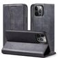 Telefoni kaaned Magnet Fancy Case Case for iPhone 12 Pro Pouch Card Wallet Card Stand (Black) hind ja info | Telefonide kaitsekaaned ja -ümbrised | hansapost.ee