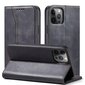Telefoni kaaned Magnet Fancy Case Case for iPhone 12 Pro Max Pouch Wallet Card Holder (Black) hind ja info | Telefonide kaitsekaaned ja -ümbrised | hansapost.ee