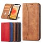 Telefoni kaaned Magnet Fancy Case Case for iPhone 12 Pro Max Pouch Wallet Card Holder (Brown) hind ja info | Telefonide kaitsekaaned ja -ümbrised | hansapost.ee