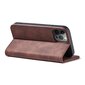Telefoni kaaned Magnet Fancy Case Case for iPhone 12 Pro Max Pouch Wallet Card Holder (Red) hind ja info | Telefonide kaitsekaaned ja -ümbrised | hansapost.ee