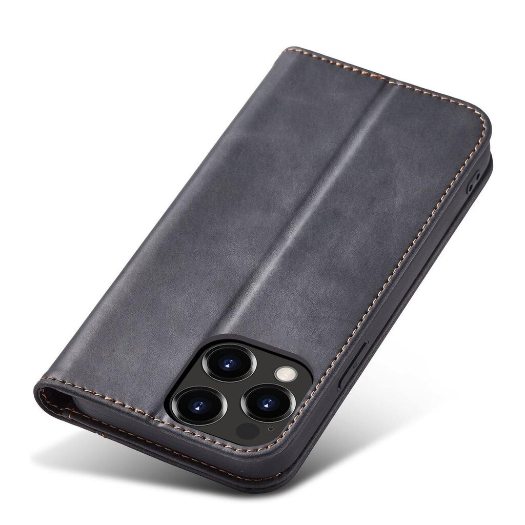 Telefoni kaaned Magnet Fancy Case Case for iPhone 13 Pro Pouch Wallet Card Holder (Black) hind ja info | Telefonide kaitsekaaned ja -ümbrised | hansapost.ee