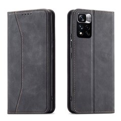 Telefoni kaaned Magnet Fancy Case Case for Xiaomi Redmi Note 11 Pro Pouch Card Wallet Card Holder (Black) цена и информация | Чехлы для телефонов | hansapost.ee