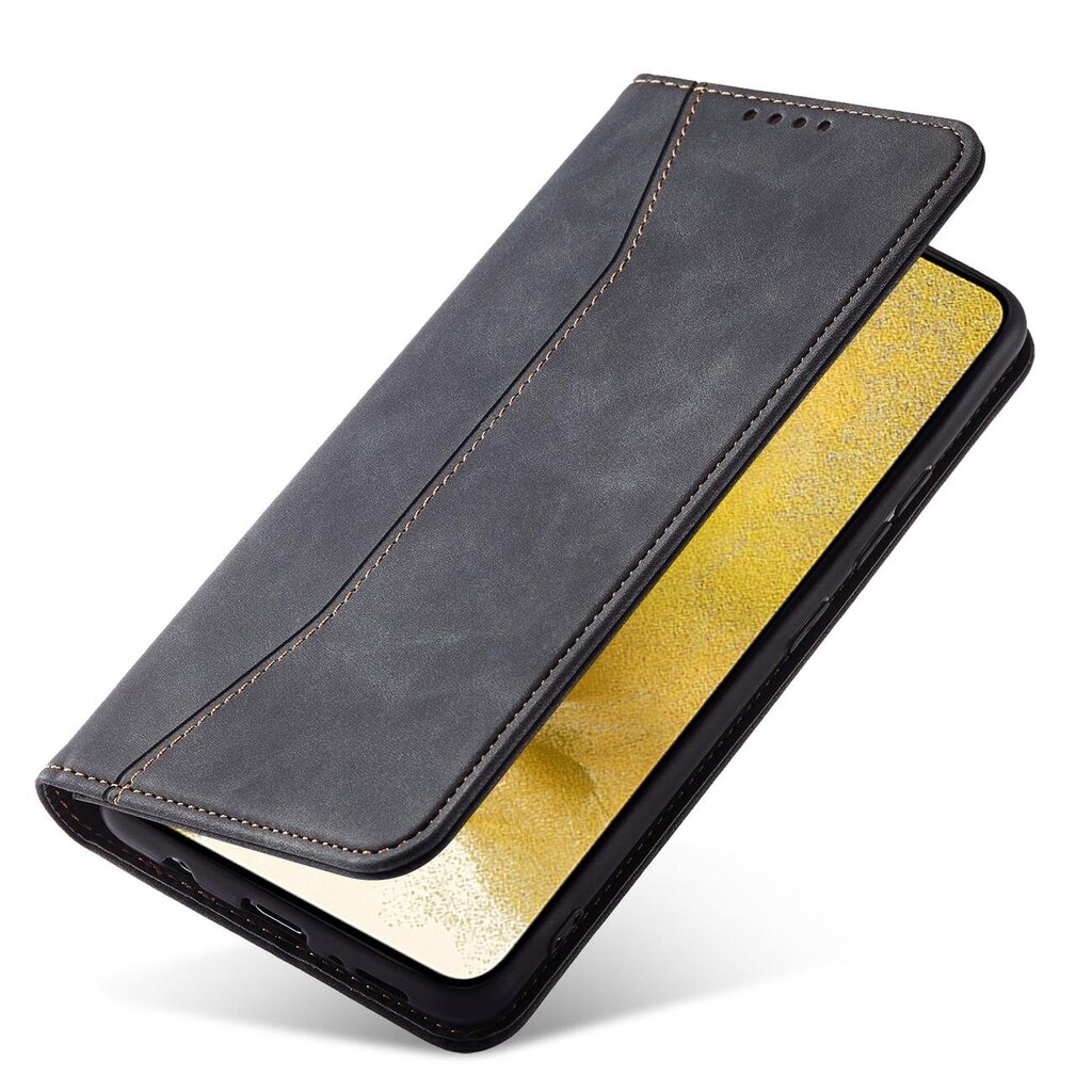 Telefoni kaaned Magnet Fancy Case Case for Samsung Galaxy S22 + (S22 Plus) Pouch Wallet Card Holder (Black) цена и информация | Telefonide kaitsekaaned ja -ümbrised | hansapost.ee