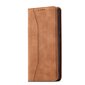 Telefoni kaaned Magnet Fancy Case Case for Samsung Galaxy S22 + (S22 Plus) Pouch Wallet Card Holder (Brown) hind ja info | Telefonide kaitsekaaned ja -ümbrised | hansapost.ee