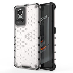 Telefoniümbris Honeycomb case armored cover with a gel frame Realme GT Neo 3 (Transparent) hind ja info | Telefonide kaitsekaaned ja -ümbrised | hansapost.ee