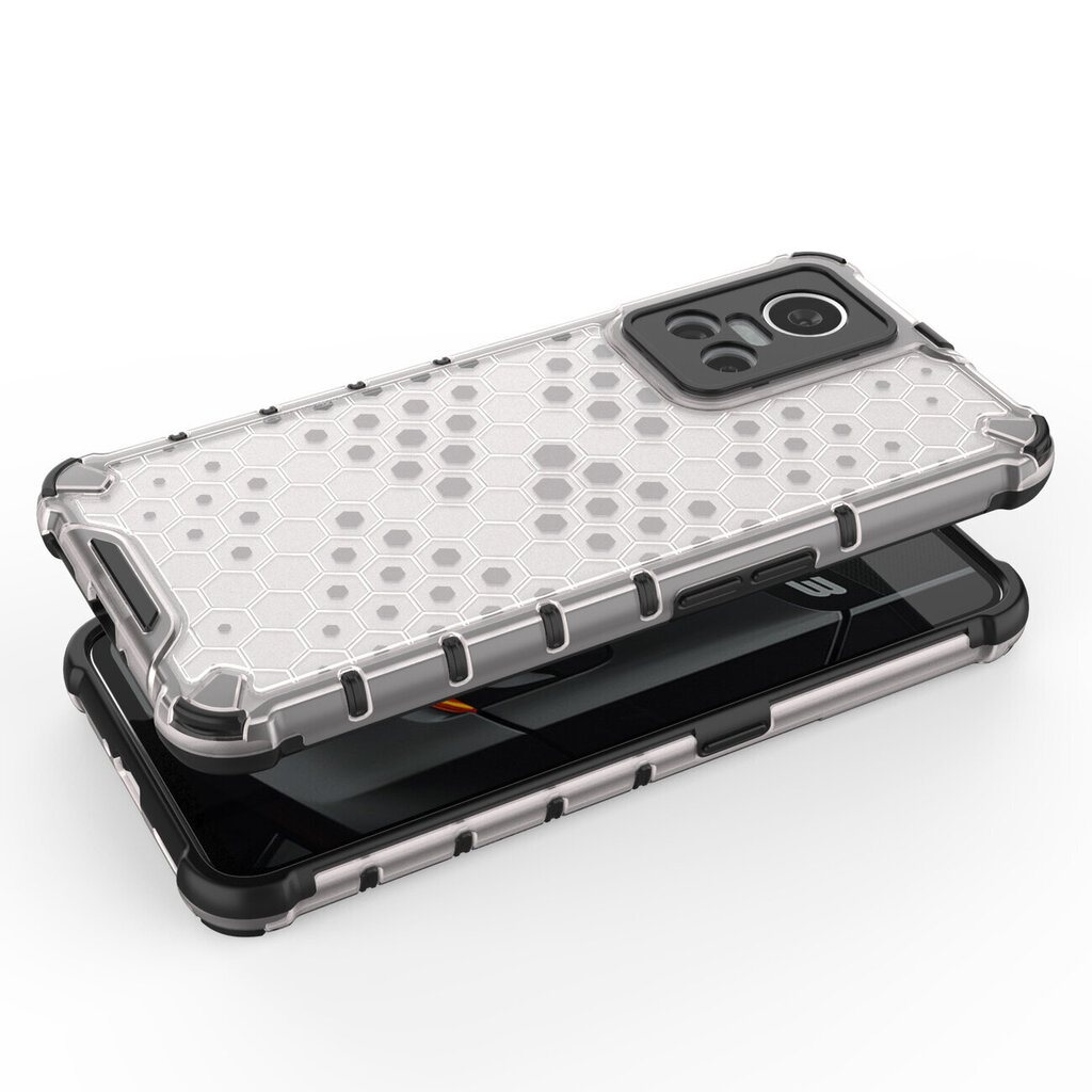 Telefoniümbris Honeycomb case armored cover with a gel frame Realme GT Neo 3 (Transparent) цена и информация | Telefonide kaitsekaaned ja -ümbrised | hansapost.ee