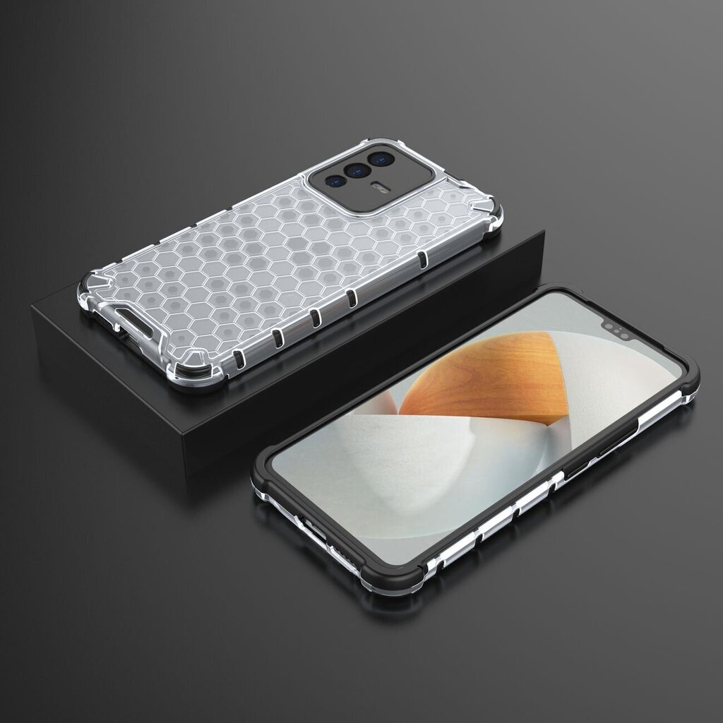 Telefoniümbris Honeycomb case armored cover with a gel frame for Vivo V23 5G (Transparent) hind ja info | Telefonide kaitsekaaned ja -ümbrised | hansapost.ee