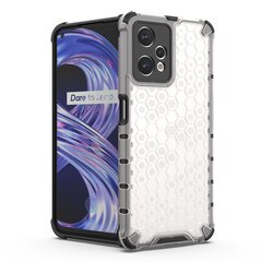 Чехол Hurtel Honeycomb для Realme 9 Pro, чёрный цена и информация | Чехлы для телефонов | hansapost.ee