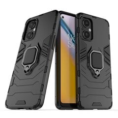 Telefoniümbris Ring Armor tough hybrid case cover + magnetic holder for OnePlus Nord N20 5G black hind ja info | Telefonide kaitsekaaned ja -ümbrised | hansapost.ee