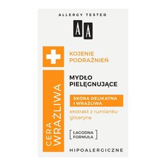 Seep õrnale ja tundlikule nahale AA Sensitive Skin Soothing Irritations, 90g hind ja info | Näopuhastusvahendid | hansapost.ee