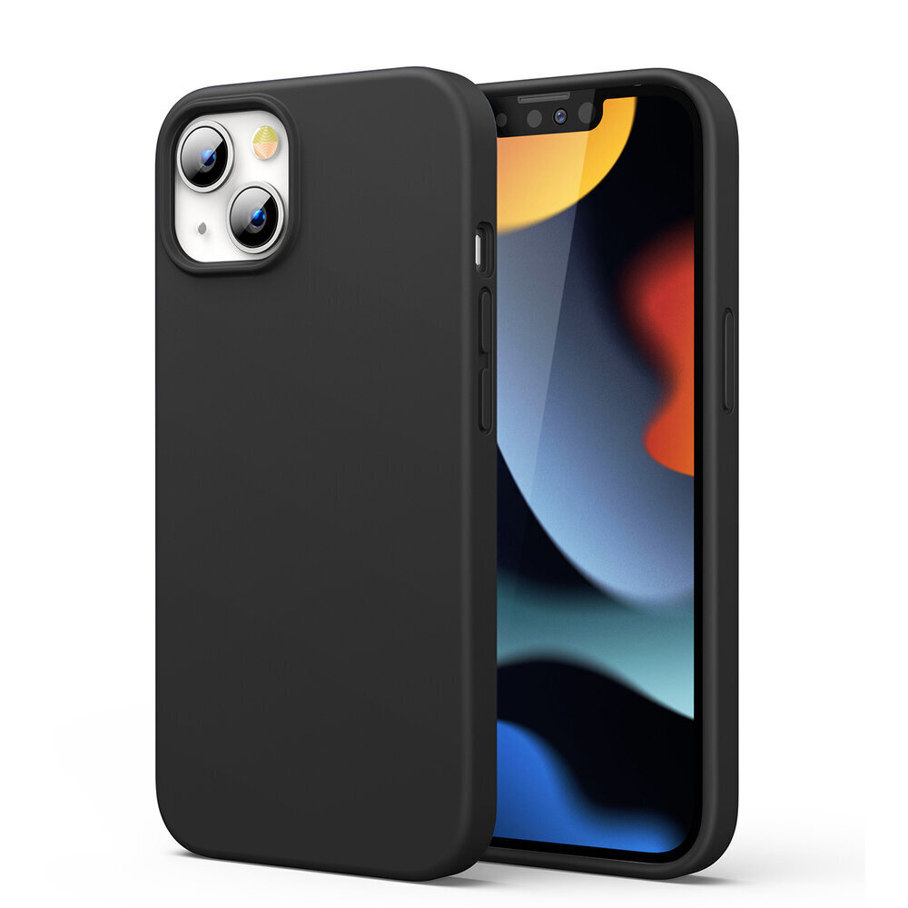 Telefoniümbris Ugreen Protective Silicone Case rubber flexible silicone case cover for iPhone 13 mini black hind ja info | Telefonide kaitsekaaned ja -ümbrised | hansapost.ee
