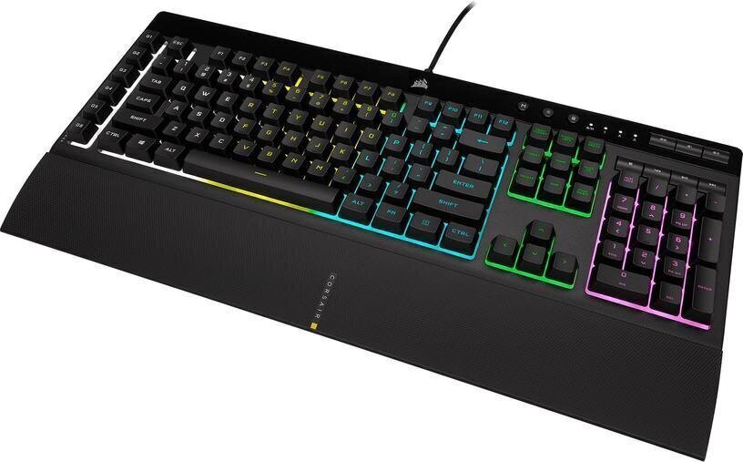 Juhtmega mänguri klaviatuur Corsair Gaming K55 RGB PRO -CH-9226765-ND цена и информация | Klaviatuurid | hansapost.ee