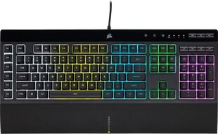 Juhtmega mänguri klaviatuur Corsair Gaming K55 RGB PRO -CH-9226765-ND hind ja info | Klaviatuurid | hansapost.ee