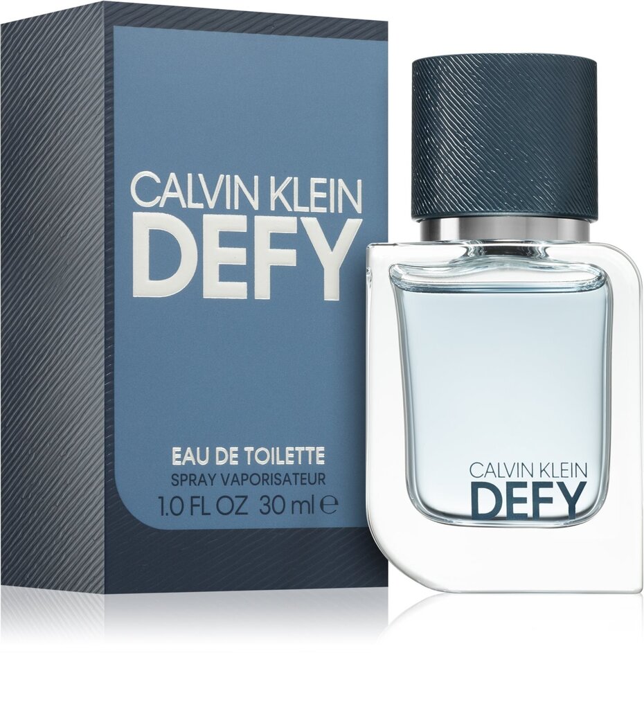 Tualettvesi Calvin Klein Defy EDT meestele 30 ml цена и информация | Parfüümid meestele | hansapost.ee