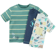 Cool Club футболка с коротким рукавом для мальчиков, 3 шт., CCB2403038-00 цена и информация | Майки, рубашки для новорожденных | hansapost.ee