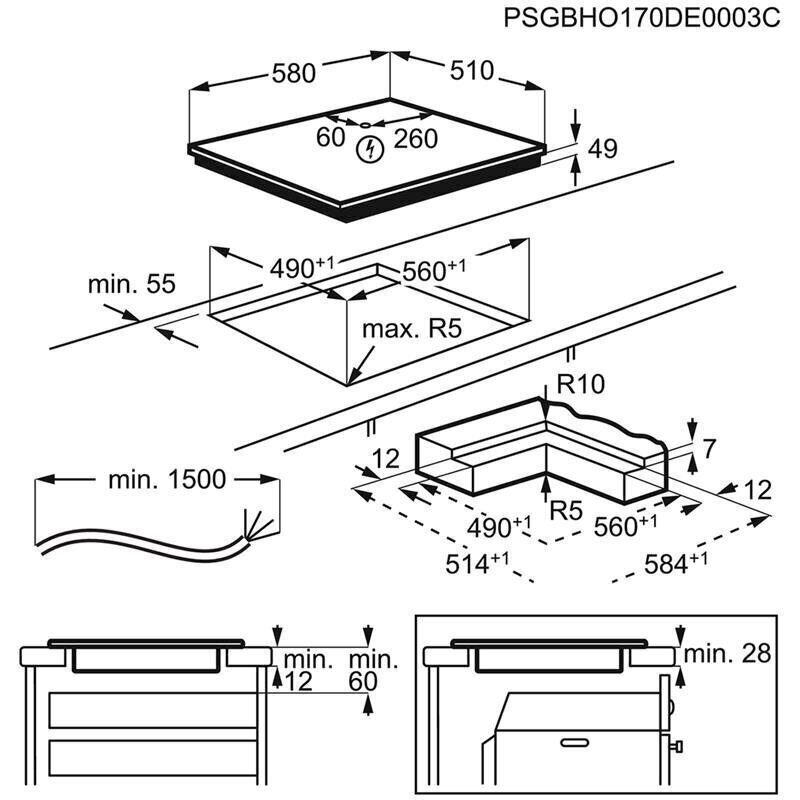 Integreeritav induktsioonpliidiplaat AEG hind ja info | Pliidiplaadid | hansapost.ee