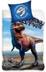 Carbotex voodipesukomplekt Tyrannosaurus, 160x200, 2 osa hind ja info | Voodipesu | hansapost.ee