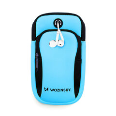 Wozinsky Running Phone Armband WABBL1, , sinine hind ja info | Telefonide kaitsekaaned ja -ümbrised | hansapost.ee