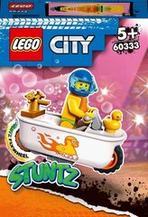 60333 LEGO® City Stunt Трюковой мотоцикл Ванна цена и информация | Конструкторы и кубики | hansapost.ee