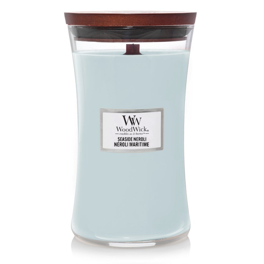 WoodWick lõhnaküünal Seaside Neroli, 609.5g цена и информация | Küünlad, küünlajalad | hansapost.ee