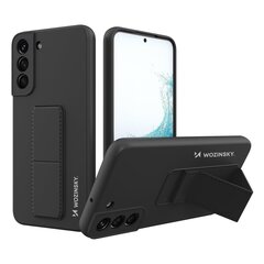 Telefoniümbris Wozinsky Kickstand Case silicone stand cover for Samsung Galaxy S22 + (Black) цена и информация | Чехлы для телефонов | hansapost.ee