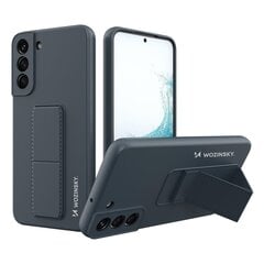 Telefoniümbris Wozinsky Kickstand Case silicone stand cover for Samsung Galaxy S22 + (Navy Blue) цена и информация | Чехлы для телефонов | hansapost.ee