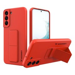 Telefoniümbris Wozinsky Kickstand Case silicone stand cover for Samsung Galaxy S22 + (Red) hind ja info | Telefonide kaitsekaaned ja -ümbrised | hansapost.ee