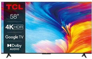 TCL 58P635 цена и информация | TCL Телевизоры и аксессуары | hansapost.ee