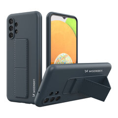 Telefoniümbris Wozinsky Kickstand Case silicone stand cover for Samsung Galaxy A13 5G (Navy Blue) цена и информация | Чехлы для телефонов | hansapost.ee