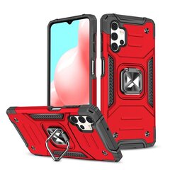 Telefoniümbris Wozinsky Ring Armor tough hybrid case cover + magnetic holder for Samsung Galaxy A23 (Red) hind ja info | Telefonide kaitsekaaned ja -ümbrised | hansapost.ee