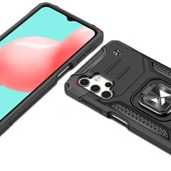 Telefoniümbris Wozinsky Ring Armor tough hybrid case cover + magnetic holder for Samsung Galaxy A23 (Black) hind ja info | Telefonide kaitsekaaned ja -ümbrised | hansapost.ee