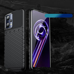 Telefoniümbris Thunder Case flexible armored cover Realme 9 Pro black hind ja info | Telefonide kaitsekaaned ja -ümbrised | hansapost.ee