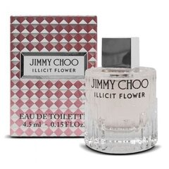 Naiste tualettvesi Jimmy Choo Illicit Flower EDT Miniature, 4.5 ml hind ja info | Parfüümid naistele | hansapost.ee