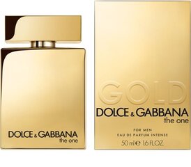 Meeste tualettvesi Dolce Gabbana The One for Men Gold EDT, 50 ml hind ja info | Parfüümid meestele | hansapost.ee