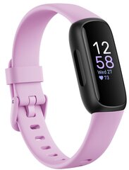 Fitbit Inspire 3, Black/Lilac Bliss FB424BKLV цена и информация | Фитнес-браслеты | hansapost.ee