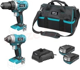 Akutööriistade komplekt Dedra DED7014 price and information | Cordless drills, drills and screwdrivers | hansapost.ee