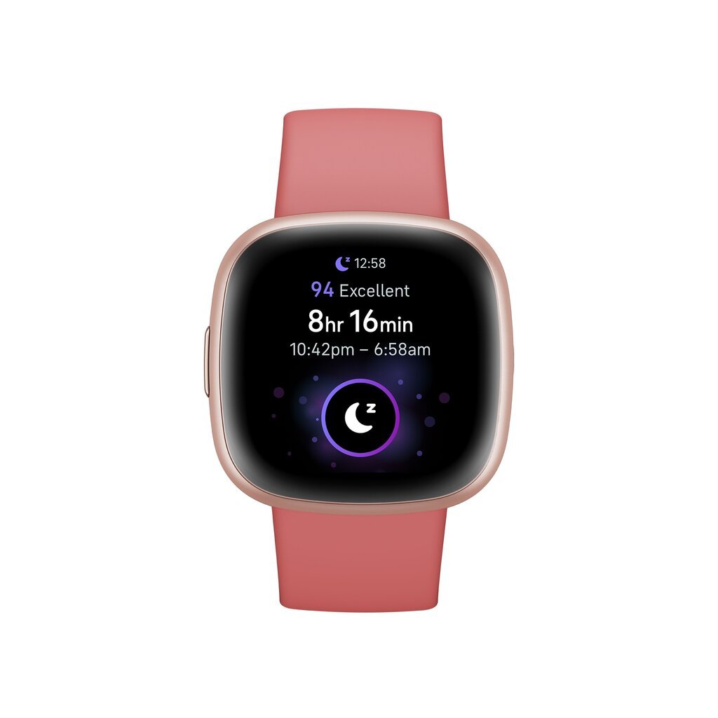 Fitbit Versa 4 Pink Sand/Copper Rose price and information | Nutikellad, laste nutikellad | hansapost.ee