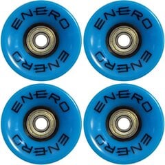 Ролики для скейтборда Enero, 60 мм, 4 шт., синие цена и информация | Скейтборды | hansapost.ee