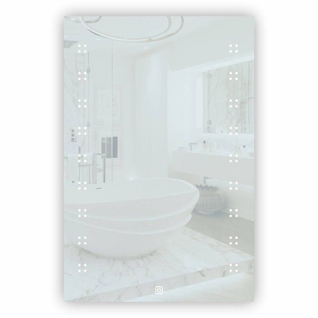 Peegel, hõbedane цена и информация | Peeglid vannituppa | hansapost.ee