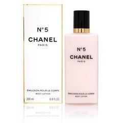 Молочко для тела Chanel N° 5, 200 мл цена и информация | Парфюмированная косметика для женщин | hansapost.ee