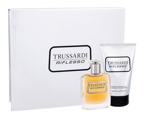 Meeste kinkekomplekt Trussardi Parfums Riflesso Gift Set EDT 50 ml and Shower Gel Riflesso 100 ml hind ja info | Trussardi Jalanõud meestele | hansapost.ee