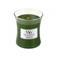 WoodWick lõhnaküünal Frasier Fir 85 g hind ja info | Küünlad, küünlajalad | hansapost.ee
