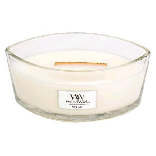 WoodWick lõhnaküünal White Teak, 453,6 g цена и информация | Küünlad, küünlajalad | hansapost.ee