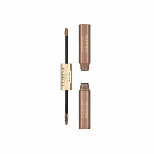 Kulmuvärv Clarins Brow Duo, 2,8 g, 01 Tawny Blond цена и информация | Kulmupliiatsid, -puudrid ja -värvid | hansapost.ee