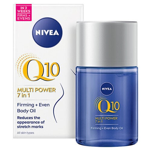 Kehaõli Nivea Q10 Multi Power 7in1 Firming + Even Body Oil - Firming body oil 100 ml цена и информация | Kehakreemid, kehaõlid ja losjoonid | hansapost.ee