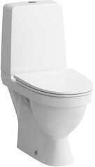 Kombineeritud WC-pott KOMPAS 4,5/3 ltr. (650x360x850 mm) Rimless, horisontaalne äravool, valge hind ja info | WС-potid | hansapost.ee
