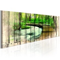 Pilt - Forestry Memories 135x45 cm hind ja info | Seinapildid | hansapost.ee